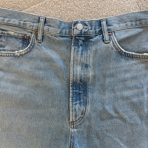 NWT AGOLDE STELLA SHORTS HIGH RISE BAGGY - Picture 2 of 5